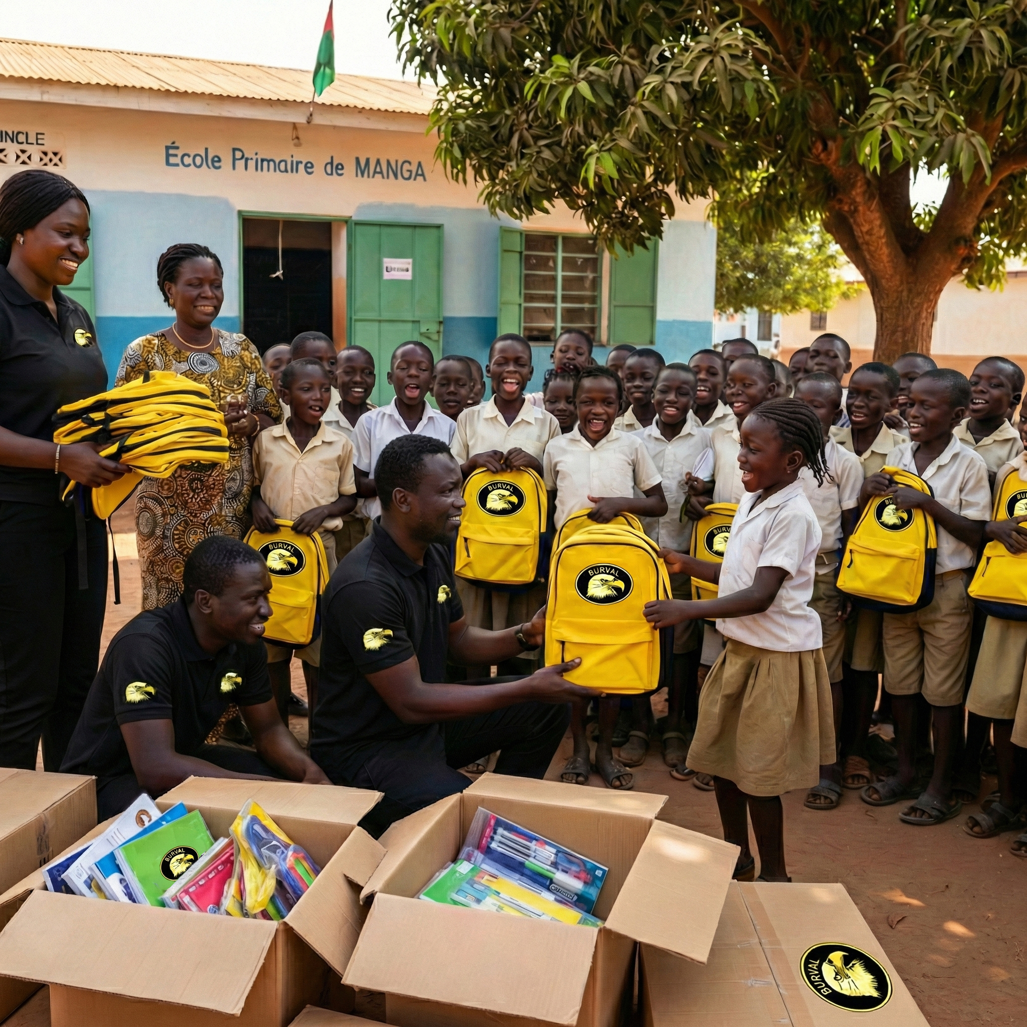 Action communautaire BURVAL — Engagement solidaire